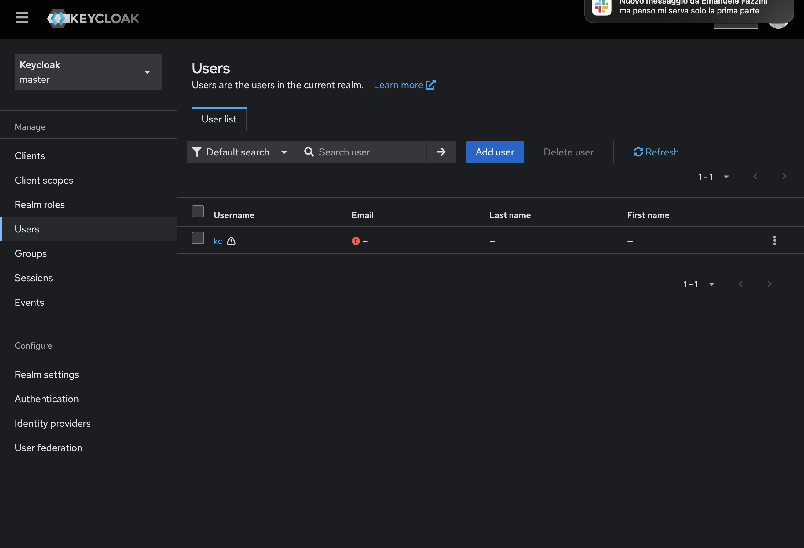Keycloak Home